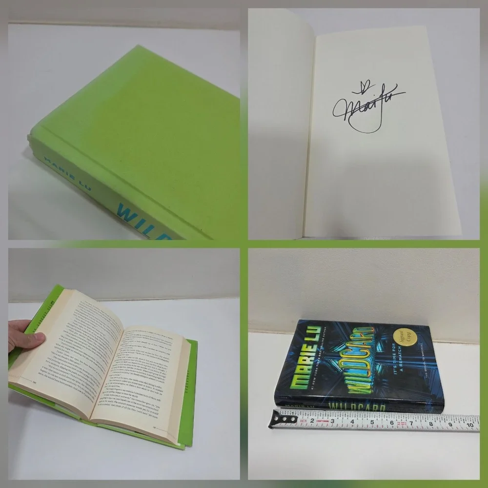 Wildcard (Sequel To Warcross) - Hardcover By Lu, Marie - Signed